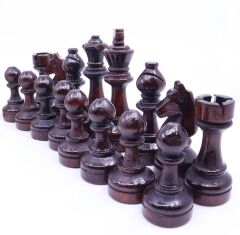 Ahşap Gürgen Satranç Taşı