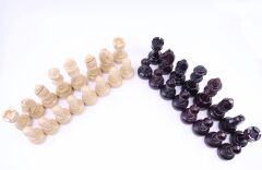 Ahşap Gürgen Satranç Taşı