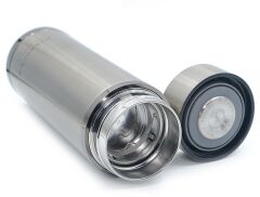 Paslanmaz Çelik Termos 350ml Gri