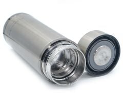 Paslanmaz Çelik Termos 350ml Gri