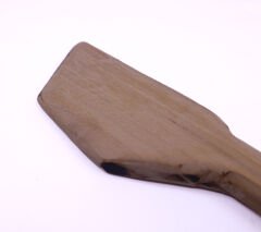 El Yapımı Akasya Ağacı Spatula Çevirmek ve Karıştırmak İçin İdeal, Yüksek Isıya Dayanıklı – Yapışmaz Tavaları Çizmez