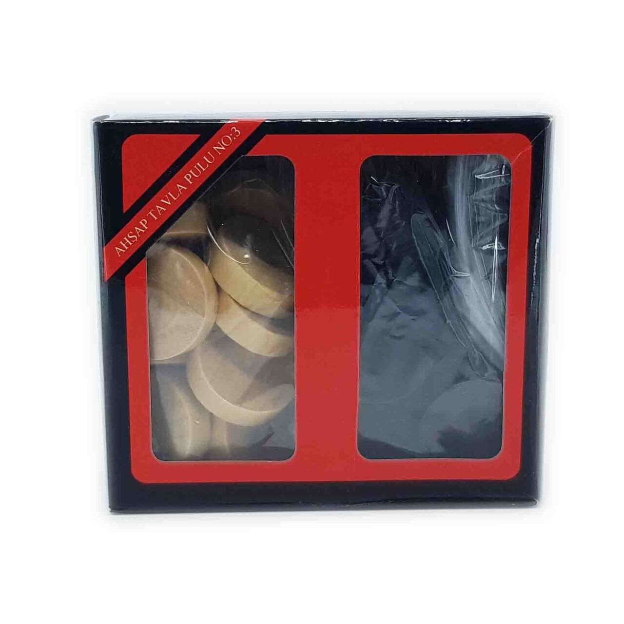 Ahşap Tavla Pulu No:3