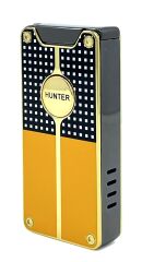 Hunter Lüks Şarj Edilebilir USB Çakmak – LED Şarj Göstergeli, Metal Gövde, Özel Kutusunda Hediyelik Çakmak (Özel Desen)