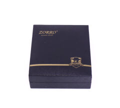 Zorro Ejder Dizayn Döner Mekanizmalı Benzinli Çakmak - Gold