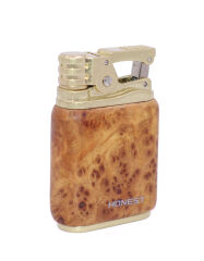 Honest Benzinli Çakmak Soft Flame - Rustic Gold