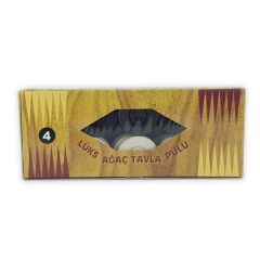 Lüks Şimşir Tavla Pulu