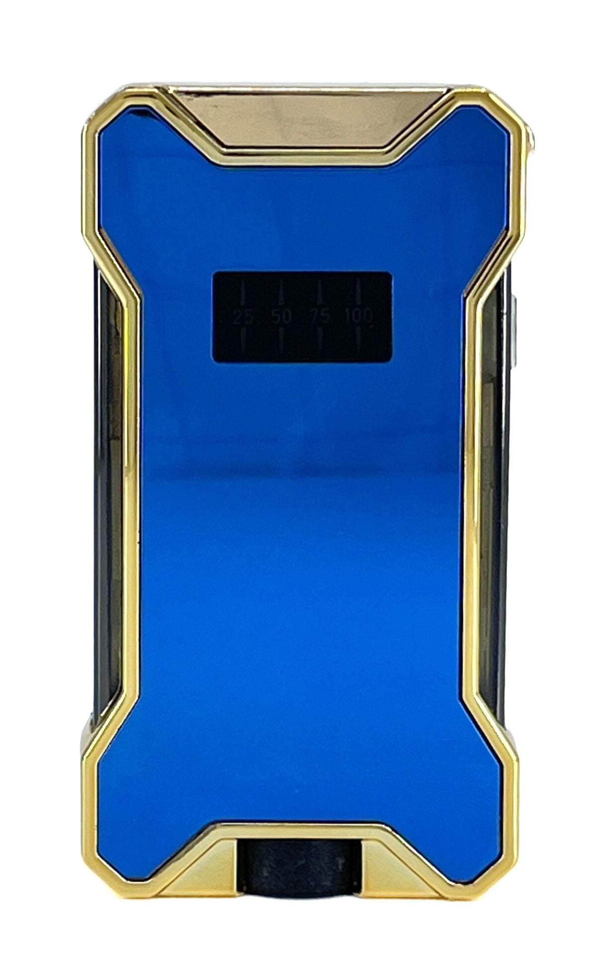 Hunter Elektronik Ateşlemeli Çakmak & Led Göstergeli USB Çakmak Mavi-Gold