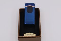 Silvio Monetti USB Şarjlı Elektrikli Çakmak Mavi