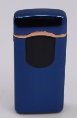 Silvio Monetti USB Şarjlı Elektrikli Çakmak Mavi