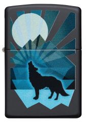 Zippo Wold And Moon Design Çakmak