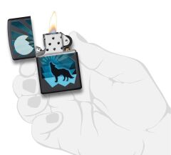 Zippo Wold And Moon Design Çakmak