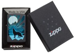 Zippo Wold And Moon Design Çakmak