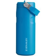 Stanley The IceFlow Flip Straw 2.0 Pipetli Termos 0.47 LT (16 OZ) - Azure