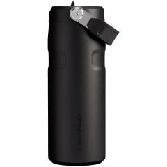 Stanley The IceFlow Flip Straw 2.0 Pipetli Termos 0.47 LT (16 OZ) - Black 2.0