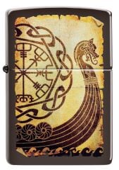 Zippo Viking Warship Design Çakmak