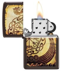 Zippo Viking Warship Design Çakmak