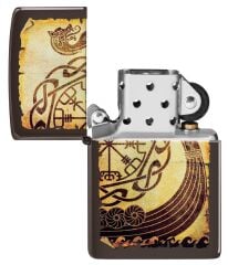 Zippo Viking Warship Design Çakmak