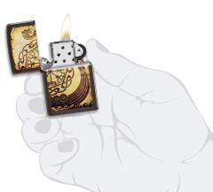 Zippo Viking Warship Design Çakmak