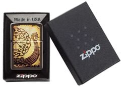 Zippo Viking Warship Design Çakmak