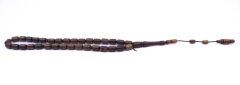 Kapsül Kesim Sakız Ağacı Tesbih 8 x 11,5 mm