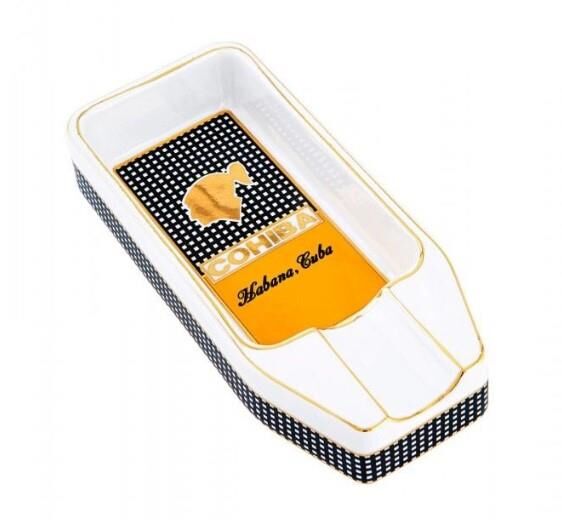 Tekli Geniş Puro Küllüğü Beyaz