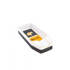 Tekli Geniş Puro Küllüğü Beyaz