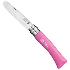 My First Opinel Pink - Pembe Inox No 7 Paslanmaz Çelik Çocuk Çakısı