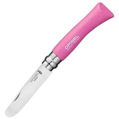 My First Opinel Pink - Pembe Inox No 7 Paslanmaz Çelik Çocuk Çakısı