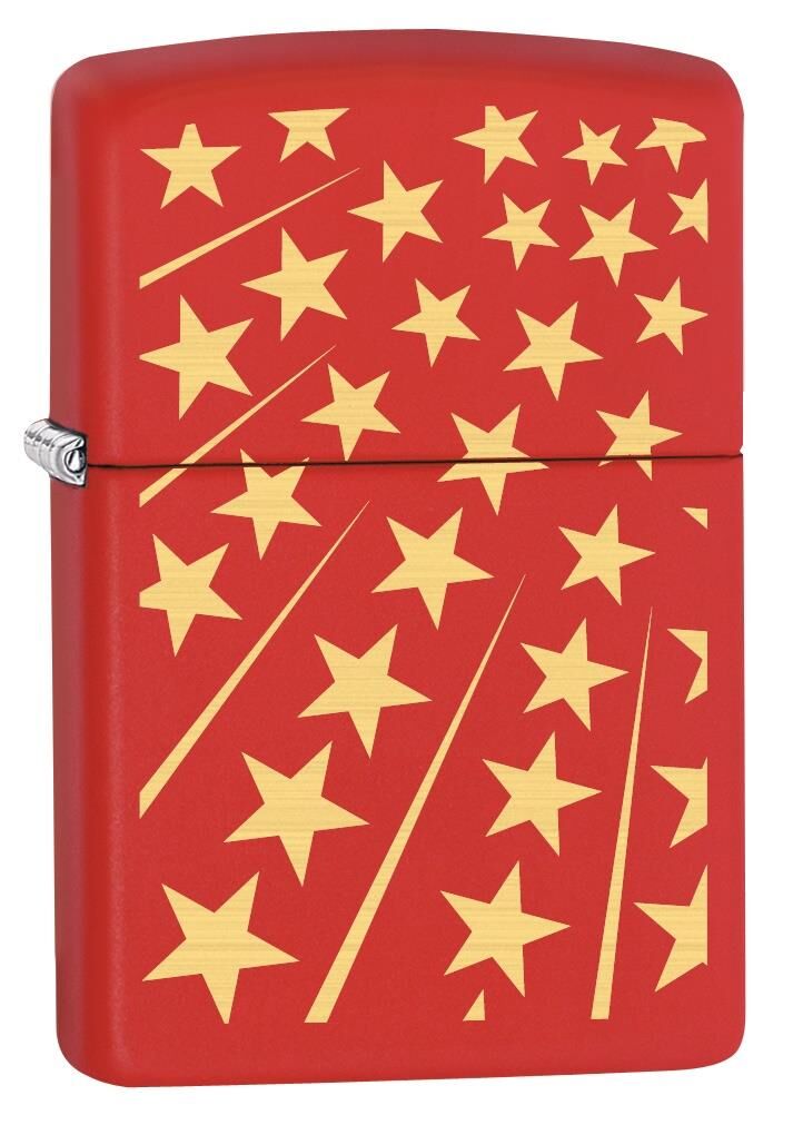Zippo Stars Red Matte Çakmak