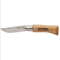 Opinel Inox Kayın Saplı 2 No Paslanmaz Çelik Çakı