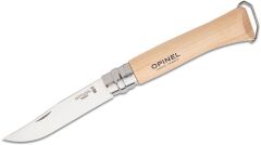 Opinel OP-002578 N 10 Corkscrew Knife Folding 3.92'' Satin Clip Tirbüşon - Çakı