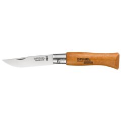 Opinel No 4 Kayın Ahşap Saplı Karbon Çelik Çakı