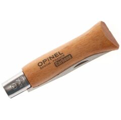 Opinel No 4 Kayın Ahşap Saplı Karbon Çelik Çakı