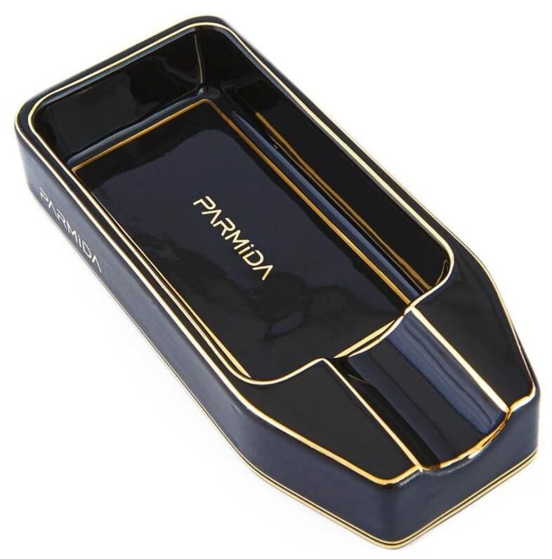 Parmida Tekli Geniş Puro Küllüğü Siyah