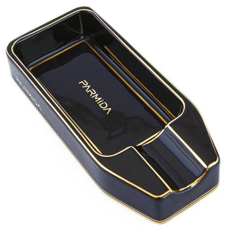 Parmida Tekli Geniş Puro Küllüğü Siyah