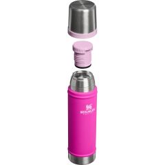 Stanley Klasik Vakumlu Paslanmaz Çelik Termos 0,60 Lt (20 OZ) - Violet Blossom