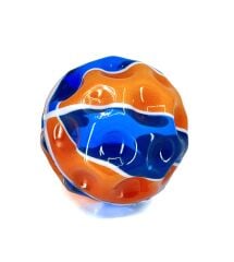 Moon Ball Yüksek Zıplayan Ay Topu - Zıp Zıp Oyuncak Top (Mavi - Sarı)