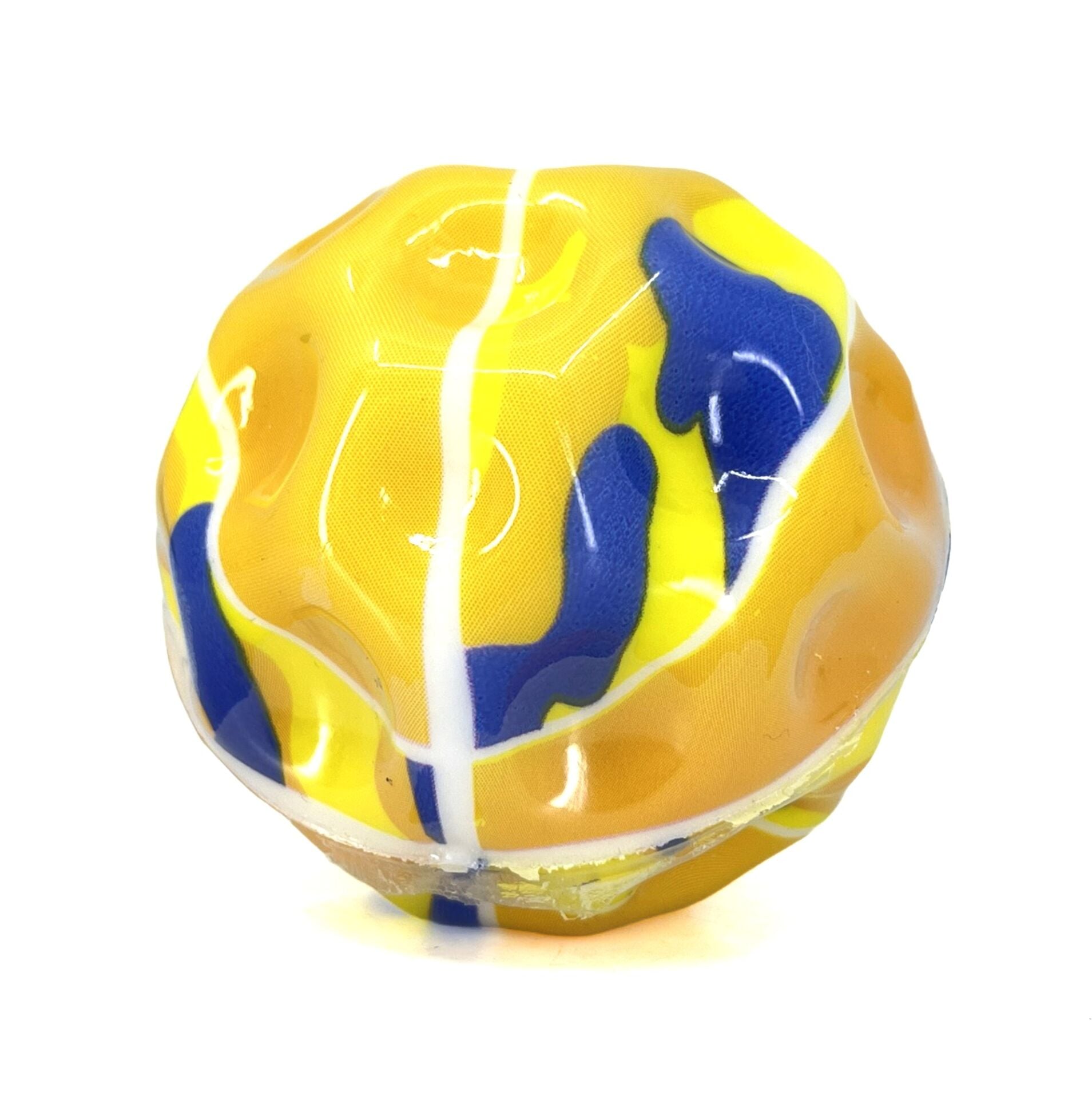 Moon Ball Yüksek Zıplayan Ay Topu - Zıp Zıp Oyuncak Top (Sarı)