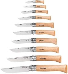 Opinel 10'Lu Inox Paslanmaz Çelik Bıçak Seti