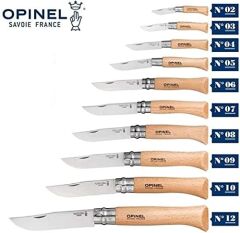 Opinel 10'Lu Inox Paslanmaz Çelik Bıçak Seti