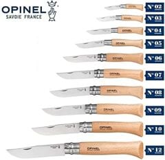 Opinel 10'Lu Inox Paslanmaz Çelik Bıçak Seti