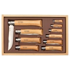 Opinel 10'Lu Inox Paslanmaz Çelik Bıçak Seti