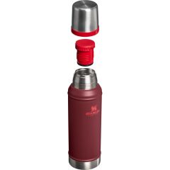 Stanley Klasik Vakumlu Paslanmaz Çelik Termos 0,94 Lt (1.0 QT) - Cranberry