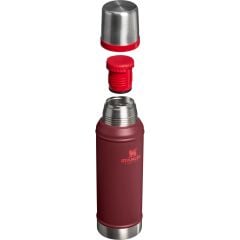 Stanley Klasik Vakumlu Paslanmaz Çelik Termos 0,94 Lt (1.0 QT) - Cranberry