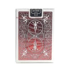 Foil Back Crimson Oyun Kartı Destesi