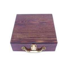 Ahşap Çantalı 100 Chipli Poker Oyun Seti