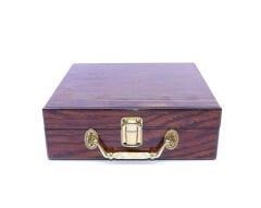 Ahşap Çantalı 100 Chipli Poker Oyun Seti