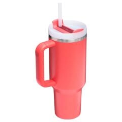 Stanley Quencher H2.O FlowState Tumbler Pipetli Termos 1.18L - Hot Coral