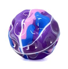 Moon Ball Yüksek Zıplayan Ay Topu - Zıp Zıp Oyuncak Top (Mor)