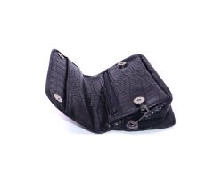 Şahin Siyah Suni Deri Pipo Çantası 101871